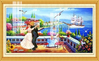 Tải file File tranh thuận buồm xuôi gió FTB72 (gốc) chủ đề phong thủy