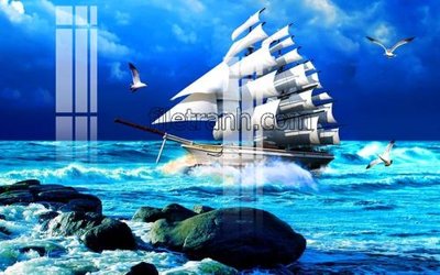 File gốc File tranh thuận buồm xuôi gió FTB92 (Filetranh.com) File tranh thuận buồm xuôi gió FTB92