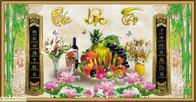 File gốc File tranh phòng thờ FTPT1016 (cho in ấn) từ kho Filetranh