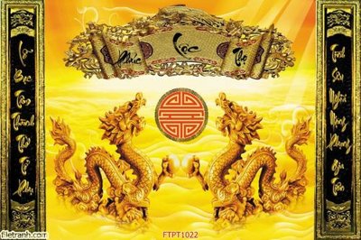 Tải file gốc File tranh phòng thờ FTPT1022 (bản PSD) đầy đủ layer