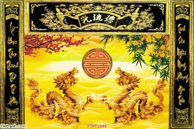 File tranh File tranh phòng thờ FTPT1049 (gốc) in backlit film