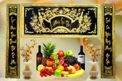 File gốc File tranh phòng thờ FTPT1057 (PNG) trong suốt (transparent)