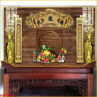 File tranh File tranh phòng thờ FTPT1173 (gốc) chủ đề con người