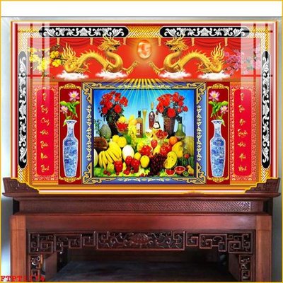 File gốc File tranh phòng thờ FTPT1174 (in lụa) tranh thuận buồm