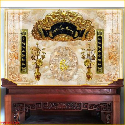 Download file tranh File tranh phòng thờ FTPT1185 (file gốc PSD)