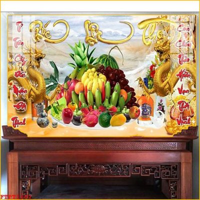 File PSD File tranh phòng thờ FTPT1202 (chất lượng in ấn)