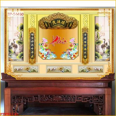 File ảnh File tranh phòng thờ FTPT1245 (gốc) cho trang trí nhà hàng