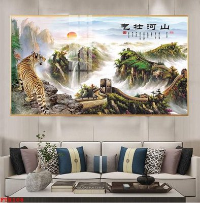 File gốc File gốc tranh rồng hổ FTR108 (trang trí) phòng ngủ