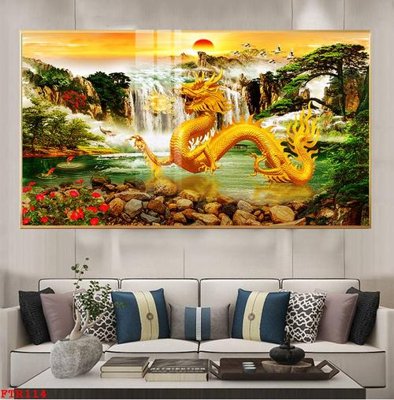 Download file gốc File gốc tranh rồng hổ FTR114 (in lụa) cao cấp