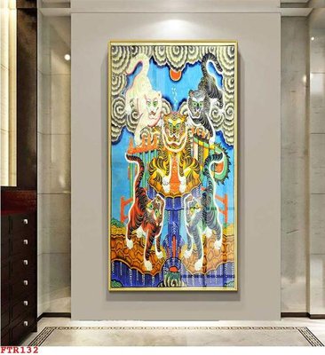 Tải file File gốc tranh rồng hổ FTR132 (gốc) chủ đề phong thủy