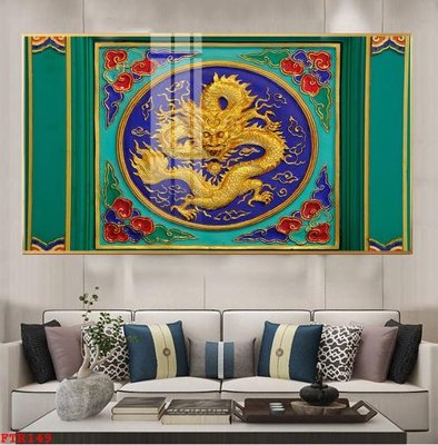 Ảnh mô tả file gốc in mica File gốc tranh rồng hổ FTR149