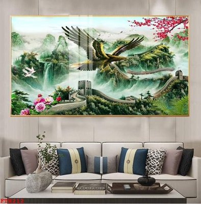 File PSD File gốc tranh rồng hổ FTR212 (bản gốc) độ phân giải cao