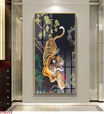 Tải file File gốc tranh rồng hổ FTR292 (gốc) làm file tranh quảng cáo