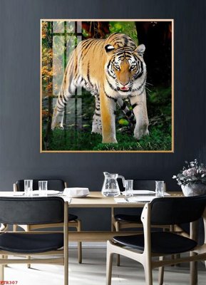 File gốc File gốc tranh rồng hổ FTR307 (vector) cho in ấn