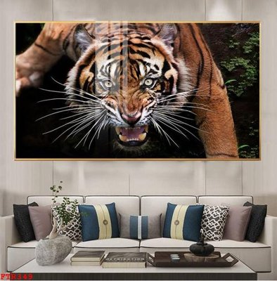 File PSD File gốc tranh rồng hổ FTR349 (gốc) nhiều lớp (multi-layer)