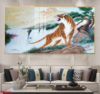 File tranh File gốc tranh rồng hổ FTR723 (ảnh gốc) chi tiết rõ ràng