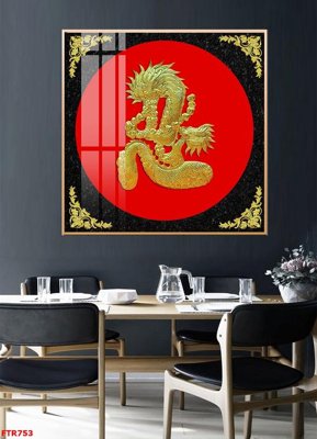 File PSD File gốc tranh rồng hổ FTR753 (gốc) cho designer