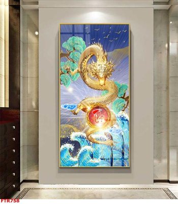 Tải file tranh gốc File gốc tranh rồng hổ FTR758 chất lượng cao