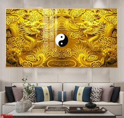 Tải file File gốc tranh rồng hổ FTR801 (gốc) in ấn ngay lập tức