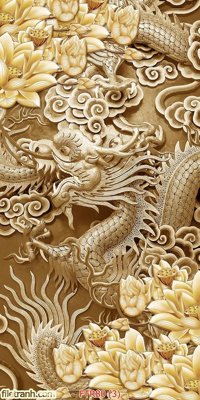 File gốc in ấn File gốc tranh rồng hổ FTR80 chất lượng vượt trội