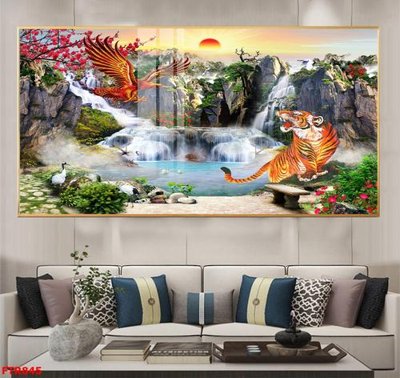 Mua file gốc File gốc tranh rồng hổ FTR845 (in ấn) tại Filetranh.com