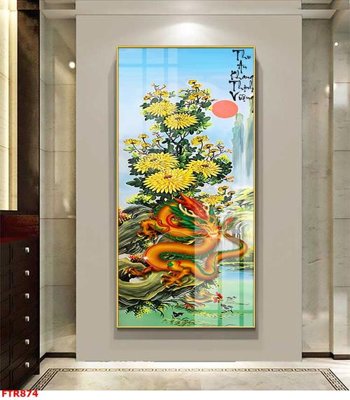 File ảnh File gốc tranh rồng hổ FTR874 (gốc) cho trang trí nhà hàng