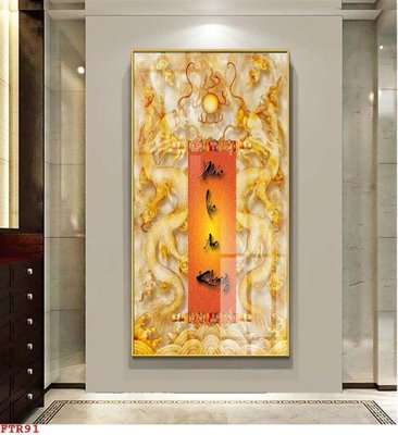 File gốc File gốc tranh rồng hổ FTR91 (ảnh chi tiết) để in ấn