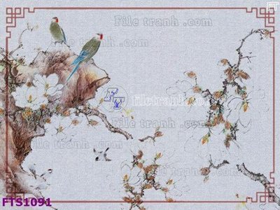 File ảnh File in tranh tường hiện đại FTS1091 (gốc) in poster