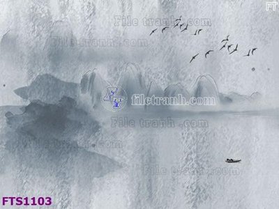 File gốc File in tranh tường hiện đại FTS1103 (phiên bản chuẩn) để in ấn