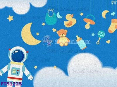 File in ấn chuyên nghiệp File in tranh tường hiện đại FTS1225 (file gốc)