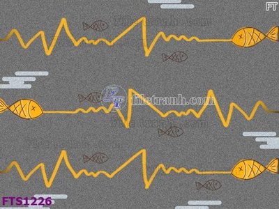 File in trần File in tranh tường hiện đại FTS1226 (file gốc) chủ đề vũ trụ