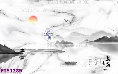 File in ấn File in tranh tường hiện đại FTS1285 (bản gốc) từ file gốc