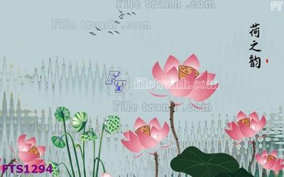 Tải file File in tranh tường hiện đại FTS1294 (PSD) cho in tranh 3D