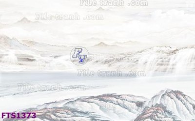 File gốc File in tranh tường hiện đại FTS1373 (in lụa) chi tiết cao