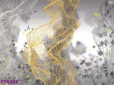 File gốc File in tranh tường hiện đại FTS207 (AI/EPS) cho in ấn