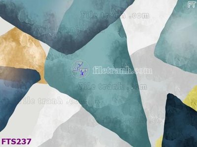 Ảnh gốc File in tranh tường hiện đại FTS237 (siêu chi tiết) để in ấn