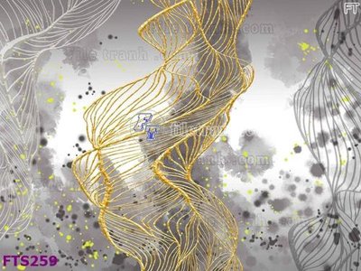 File tranh File in tranh tường hiện đại FTS259 (bản gốc) in lụa 5D