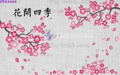 File gốc in ấn File in tranh tường hiện đại FTS3008 chuẩn màu CMYK