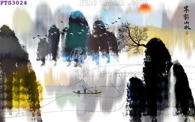 Tải file File in tranh tường hiện đại FTS3024 (ảnh gốc) độ phân giải 300dpi