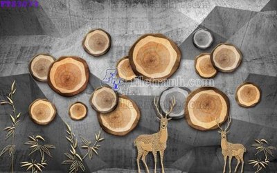 Tải file gốc File in tranh tường hiện đại FTS3073 (bản PSD) đầy đủ layer