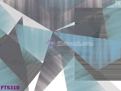 File gốc File in tranh tường hiện đại FTS310 (in mica) làm bảng hiệu