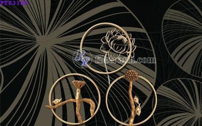 Download file ảnh gốc File in tranh tường hiện đại FTS3105 để in ấn