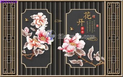 File gốc File in tranh tường hiện đại FTS3119 (cho in 3D) độc đáo