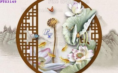 File tranh gốc File in tranh tường hiện đại FTS3149 (bản quyền) độc đáo