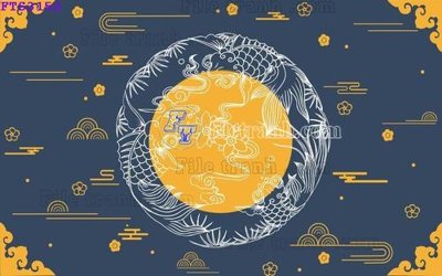 File ảnh File in tranh tường hiện đại FTS3152 (gốc) trang trí khách sạn