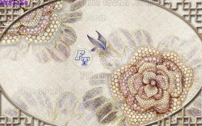 File ảnh File in tranh tường hiện đại FTS3158 (gốc) trang trí khách sạn