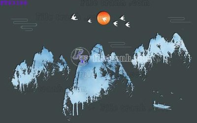 Tải file gốc File in tranh tường hiện đại FTS3188 (in khổ lớn) không mờ