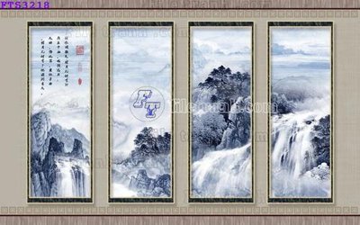 File gốc File in tranh tường hiện đại FTS3218 (thiết kế) độc quyền