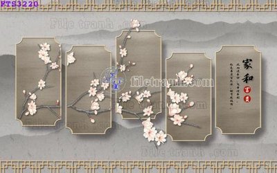 File tranh File in tranh tường hiện đại FTS3220 (ảnh gốc) không bị mờ