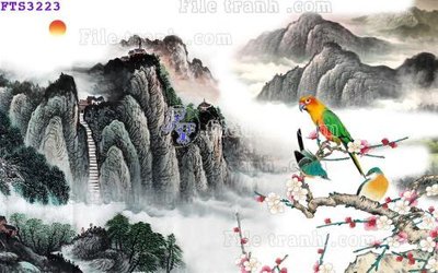 File gốc File in tranh tường hiện đại FTS3223 (cho in ấn) từ Filetranh.com
